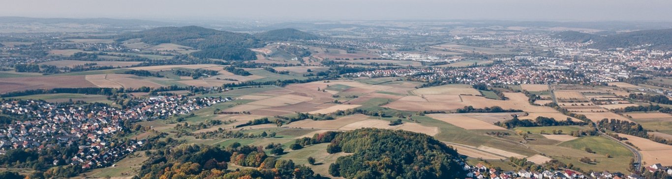 Luftaufnahme von Linsengericht