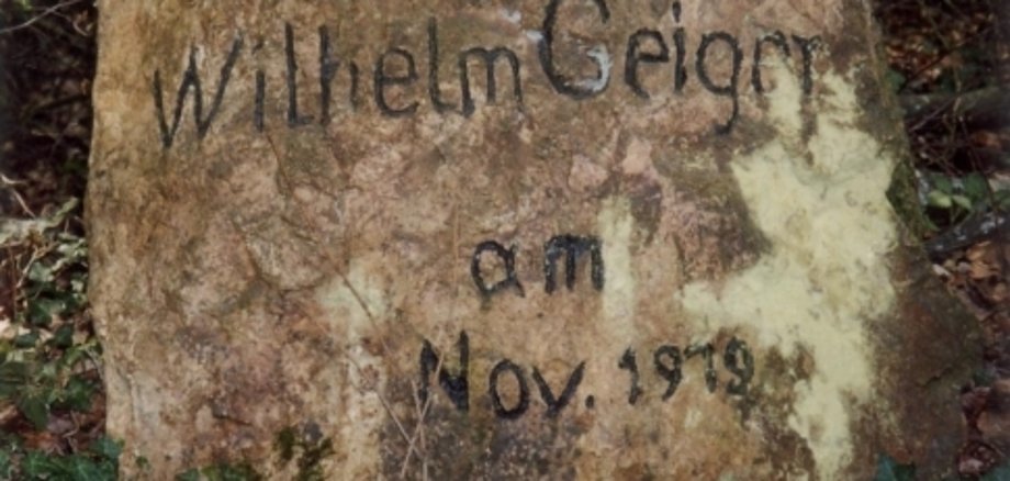 Stein zum Gedenken an Wilhelm Geiger