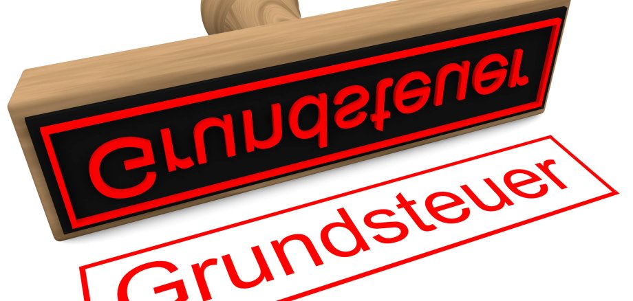 Stempel Grundsteuer