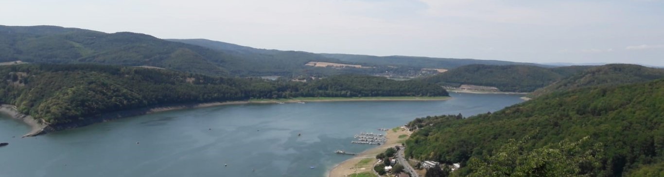 Blick auf den Edersee